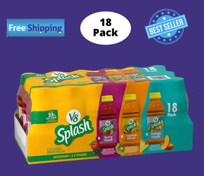 $25.99 • Buy V8 Splash Juice Variety Pack, Three Varieties 12 Oz Pack Of 18 (No Ship To CA)