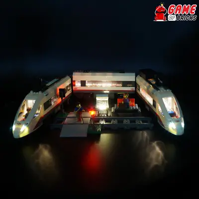 LED Light Kit For High-speed Passenger Train - Compatible With LEGO® 60051 Set • $45.51