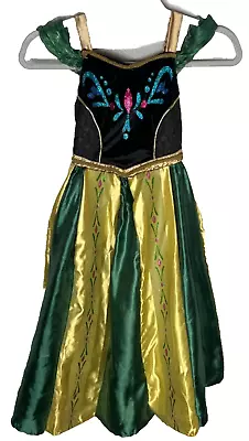 Disney Chasing Fireflies Frozen Anna Dress Pretend Play Costume Girl's Size 4-6X • $49.99
