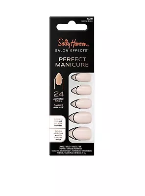 Sally Hansen Salon Effects Perfect Manicure 24 Almond Press On Nails • $24.99