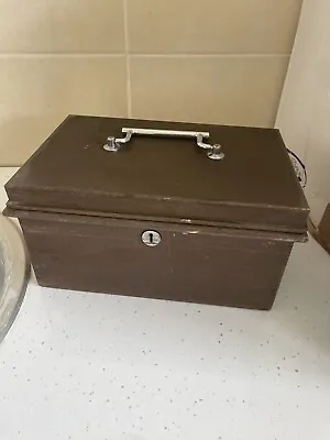 Antique STEEL Milners Security Safe Two Layers No Key • £200