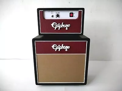 Miniature Amplifier Epiphone Valve Junior Stack Tube Guitar Amp Speaker Cabinet • $25