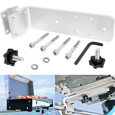 58182 Grill Rail Mount Bracket For Any Kuma BBQ Grill Inboard/Outboard Marine • $43.25