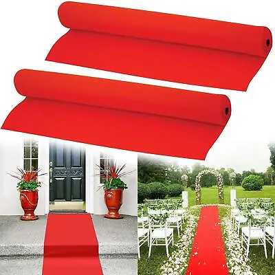 30FT Red Carpet Graduation Ceremony Fake Pretend Party Prom Photo Accessory • £10.95