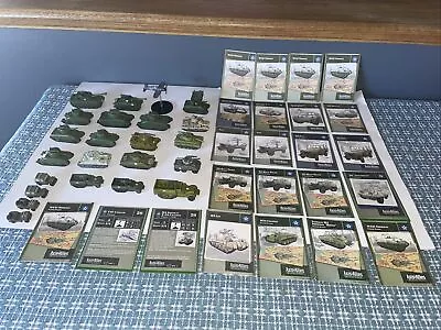 AXIS AND ALLIES USA United States Army Lot Tanks Armour Trucks Plane With Cards • $60