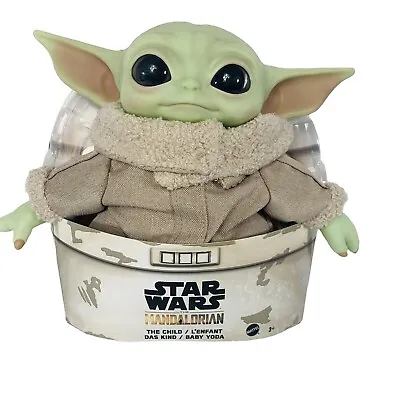 Mattel Yoda Star Wars Mandalorian The Child 11  Plush Baby Toy Collector Gift • $34.79