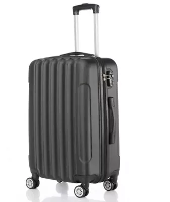 3 X Suitcases S/M & L Capacity Traveling Storage Suitcases Black UK Sales • £70