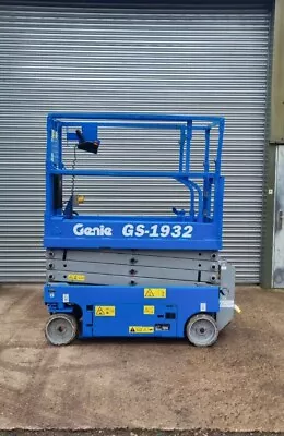 Genie Scissor Lift GS1932 • £4500