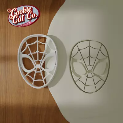 SpiderMan Spider-Man Cookie Cutter - 3D Printed - CookieCutCo • £4.99