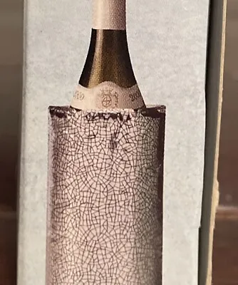 Vacu Vin Rapid Ice Active Cooler Wine Bottle Chilling Sleeve Botanical • $16.99