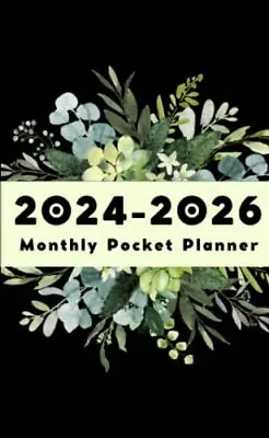 2024-2026 Monthly Pocket Planner: 3 Years Calendar From Jan 2024- Dec 2026 • $8.76