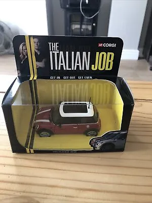 £15 • Buy 2003 Corgi CC86514 1:36 The Italian Job - Red Mini Get In. Get Out. Get Even.
