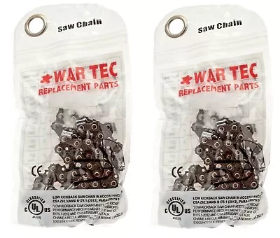 £14.19 • Buy WAR TEC 14  Chainsaw Chain Pack Of 2 Fits STIHL 021 023 MS210 MS230