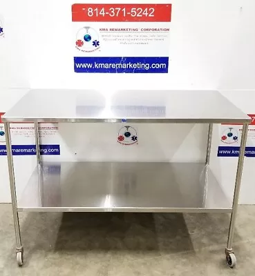 Pedigo Stainless Steel Back Table • $300