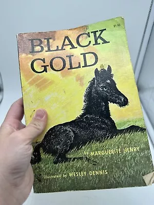 Black Gold Marguerite Henry 1957 Hardcover • $10