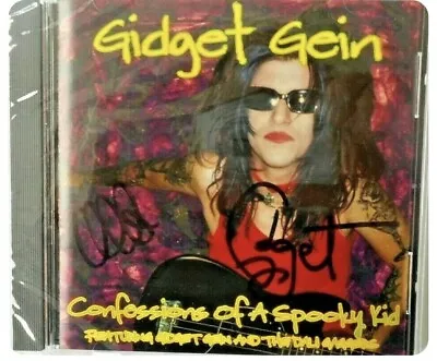 Marilyn Manson And The Spooky Kids Bassist Gidget Gein Hand Signed C.D. Rare • $4.50