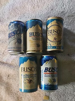 Busch Vintage Steel/Aluminum Beer Cans Lot EMPTY St Louis • $0.29