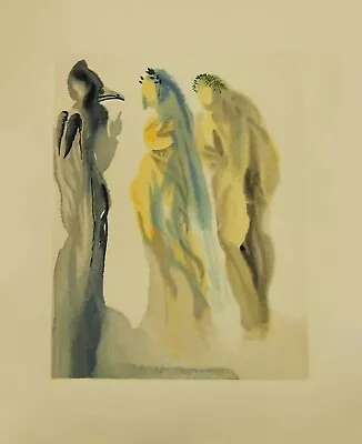 Salvador Dali Divine Comedy The Sphere Of Venus - Paradise 9 LTD Edition Print • $1125