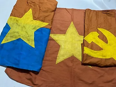 FLAG  THe NLF  COMMUNISTS Hammer And Sickle  VC Vietcong NORTH VIETNAM  Y • $59