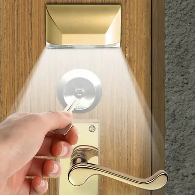 $13.45 • Buy LED Intelligent Door Lock Cabinet Key Induction Small Night Light Sensor Lamp
