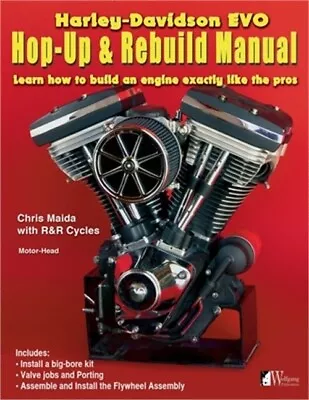 Harley-Davidson Evo Hop-Up & Rebuild Manual (Paperback Or Softback) • $31.56