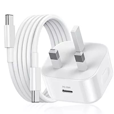 For Samsung Galaxy A14 A15 A05 A25 A34 A54 5G Super Fast Charger Plug & Cable • £2.98