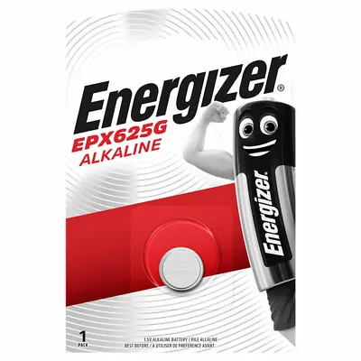 1 X Energizer Alkaline LR9 EPX625G Battery 1.5V 625A V625 V625U PX13 Car Key Fob • £6.18