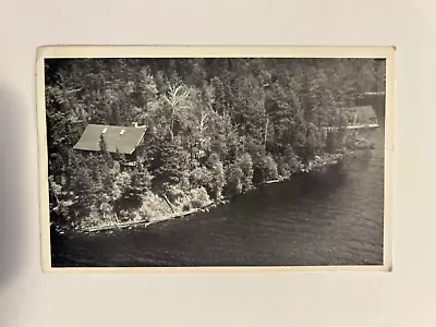 Moosehead Lodge Cabins Moosehead Lake Greenville ME C1950 Vintage Postcard T57 • $8.99