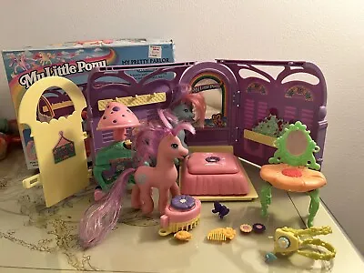 1997 Hasbro My Little Pony G2 Ivy My Pretty Parlor PLAYSET Vtg 90s Toy MLPw/ Box • $24.99