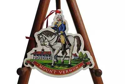 Mount Vernon Vintage 1994 Cardboard Christmas Ornament • $10