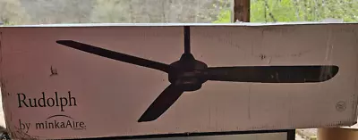 Minka-Aire F727-DK Rudolph 52'' Ceiling Fan With Wall Control Distressed Koa • $170