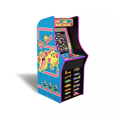 Retro Arcade Ms. Pac-Man With WIFI 14 Classic Games Included Legacy Controls • $354.68