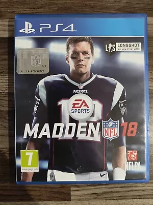 Madden NFL 18 (Sony PlayStation 4 2017) PS4  • £2.50