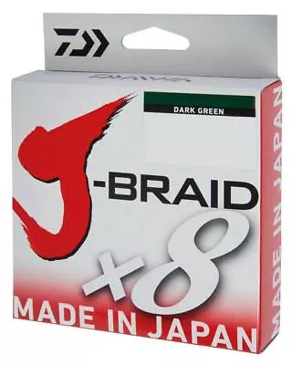 Daiwa J-Braid X8 / Pure Japanese 8 Braid / Fishing Line • $58.83