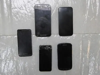 Lot Of 5 Samsung / Motorola / IPhone Unlocked Smartphones (US-Cellular) • $50