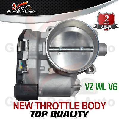 Throttle Body For Holden Commodore Vz Statesman Wl V6 Leo Ly7 Lp1 Lwr 2004-2007 • $215