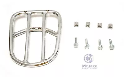 $99 • Buy Mutazu Heavy Duty Chrome Luggage Rack For Harley HD V ROD VROD VRSC VRSCA VRSCD