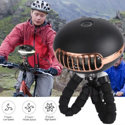 $16.89 • Buy Portable Clip On Fan USB Rechargeable Mini Cooling Desk Stroller Pram Cot Car AU