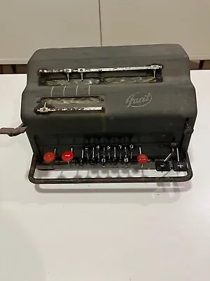 FACIT ADDING MACHINE MADE IN SWEDEN. MOD NEK 1930s. ELECTRIC POWERED. S/N 120370 • $250