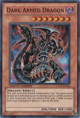 Dark Armed Dragon [CT07-EN016] Super Rare • £1.43