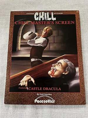 CHILL Master's Screen And RPG Castle Dracula Roleplaying PACESETTER 1984 • $39.99