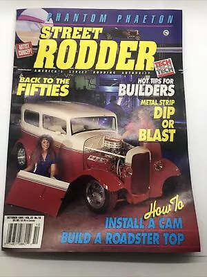 Street Rodder 1993 Oct - Cam Install Model A Ford Gets A Lift-off Top • $17.56