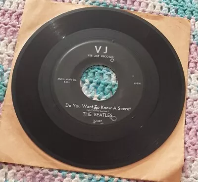 The Beatles 45 Thank You Girl / Do You Want To Know A Secret Vee Jay VJ-587 Vg • $11.77