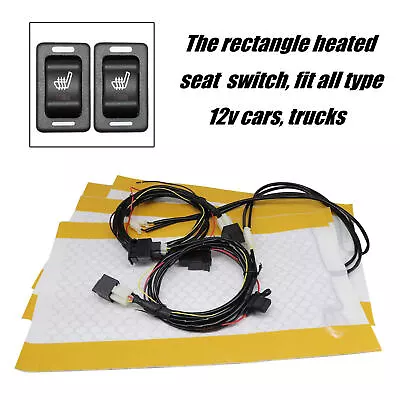 For GMC Savana Sierra Seat Heated Cushion Heater Pad Kit Fits 12V Universal • $55.49