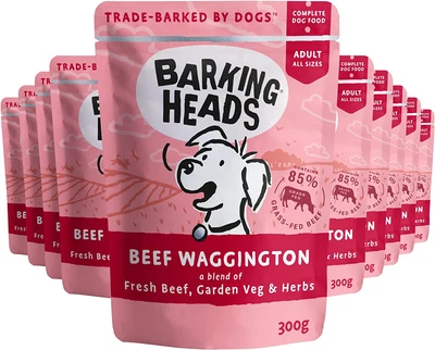 £28.95 • Buy Barking Heads Beef Waggington 300g X 10