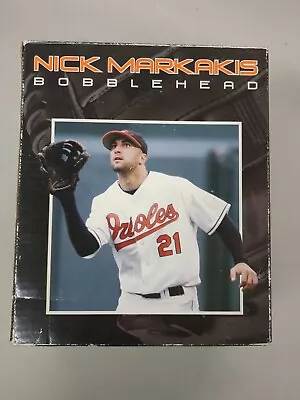 Nick Markakis Bobblehead 2008 Baltimore Orioles W/ Game Ticket Stub • $18