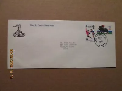 MISL St.Louis Steamers Vintage Dated 1981 Team Logo Soccer Business Envelope #2 • $25