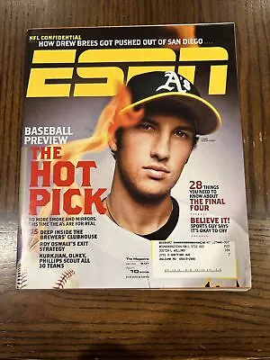ESPN Magazine - April 10 2006 - The Hot Pick - Huston Street - Roy Oswalt • $14.99
