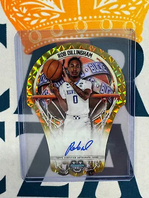 2023-24 Bowman Best U ROB DILLINGHAM Buckets Gold Auto #'d 50 BL1 • $6.56