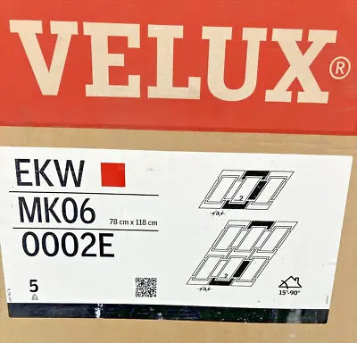 Velux EKW MK06 0002E Coupled Tile Flashing Kit - 78 X 118cm • £40